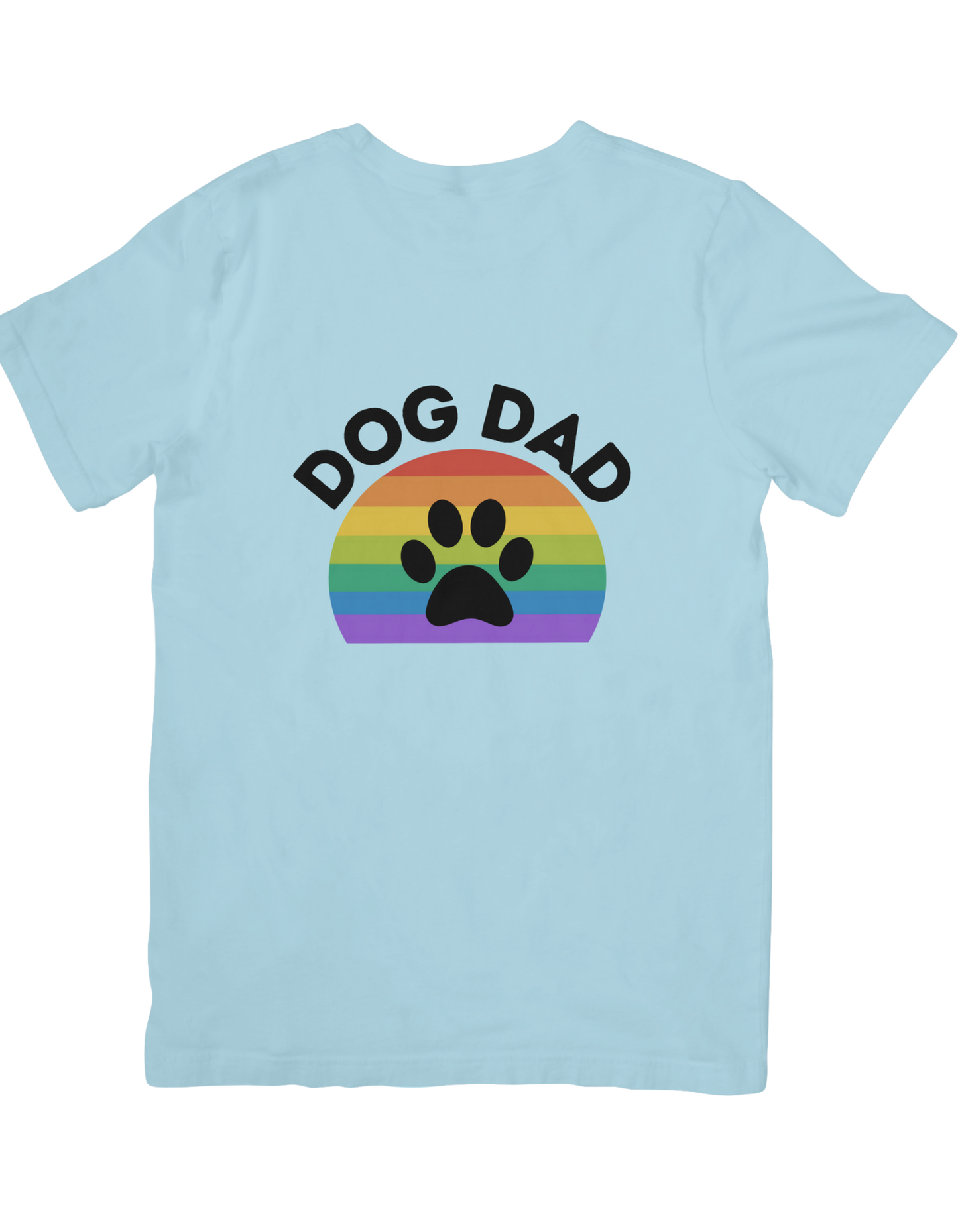 Dog Dad Rainbow Tee