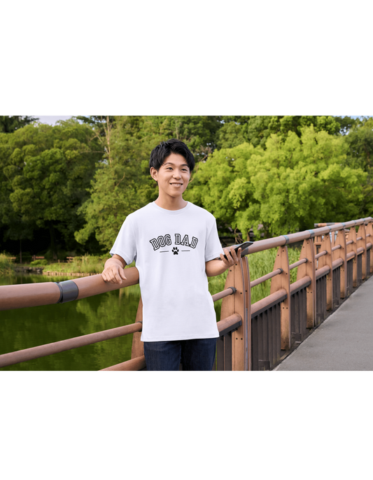 Dog Dad Varsity Tee