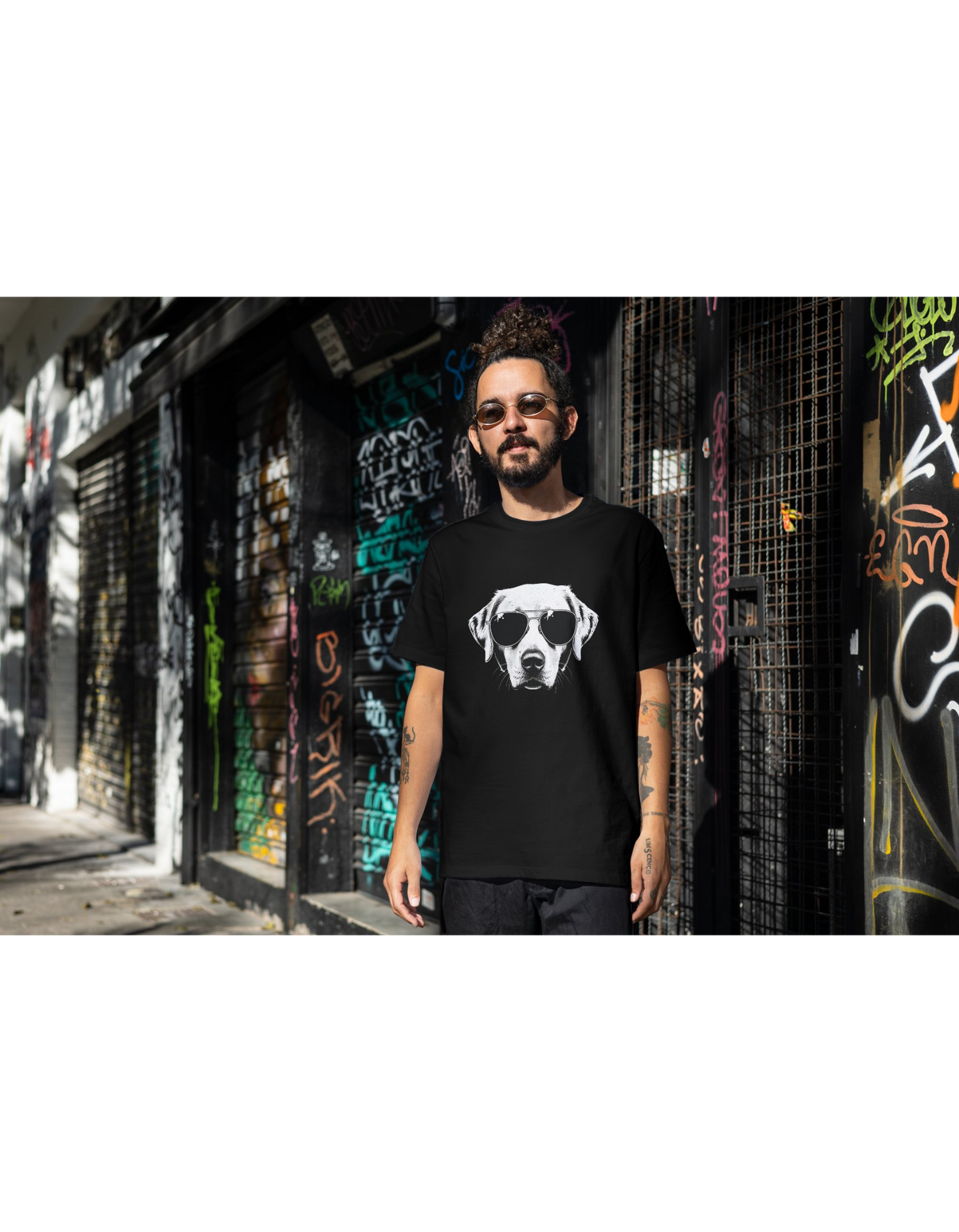 Dog with Sunglasses Tee