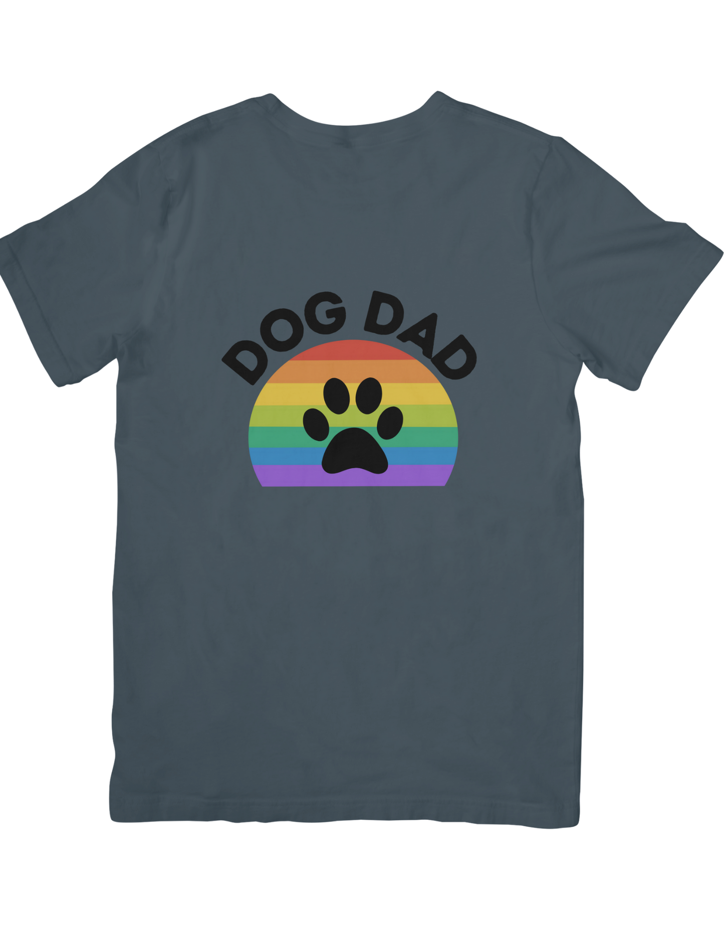 Dog Dad Rainbow Tee