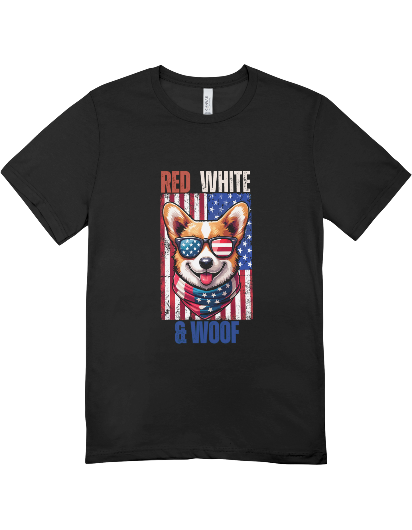 4th of July Dog Tee
